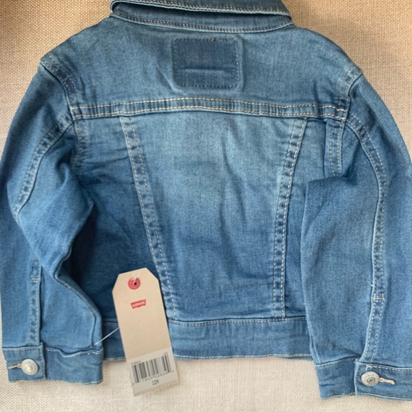 Levi’s Baby Denim Trucker Jacket NWOT - Picture 4 of 7